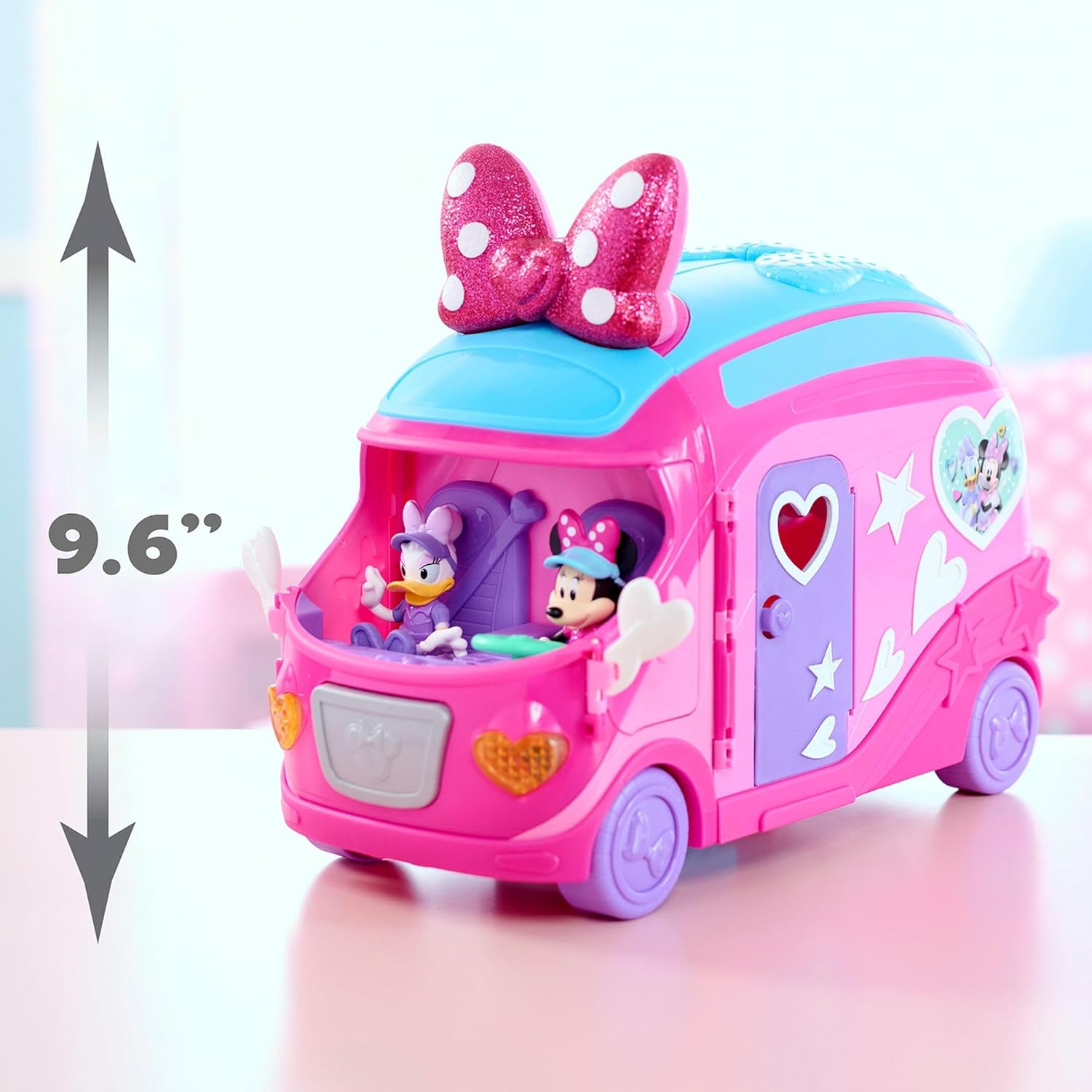 Thumbnail 2 de Minnie Set di gioco Glamper di Minni Bows-A-Glow Disney Junior – Esclusiva Amazon di Just Play