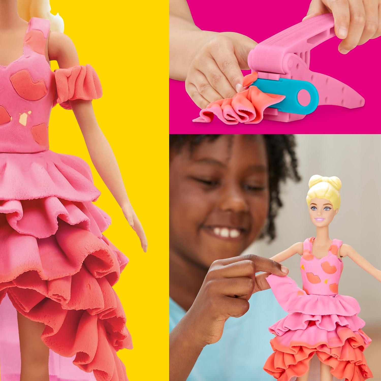 Thumbnail 3 de Play‑Doh Barbie Défilé de Mode 70 g 🎀