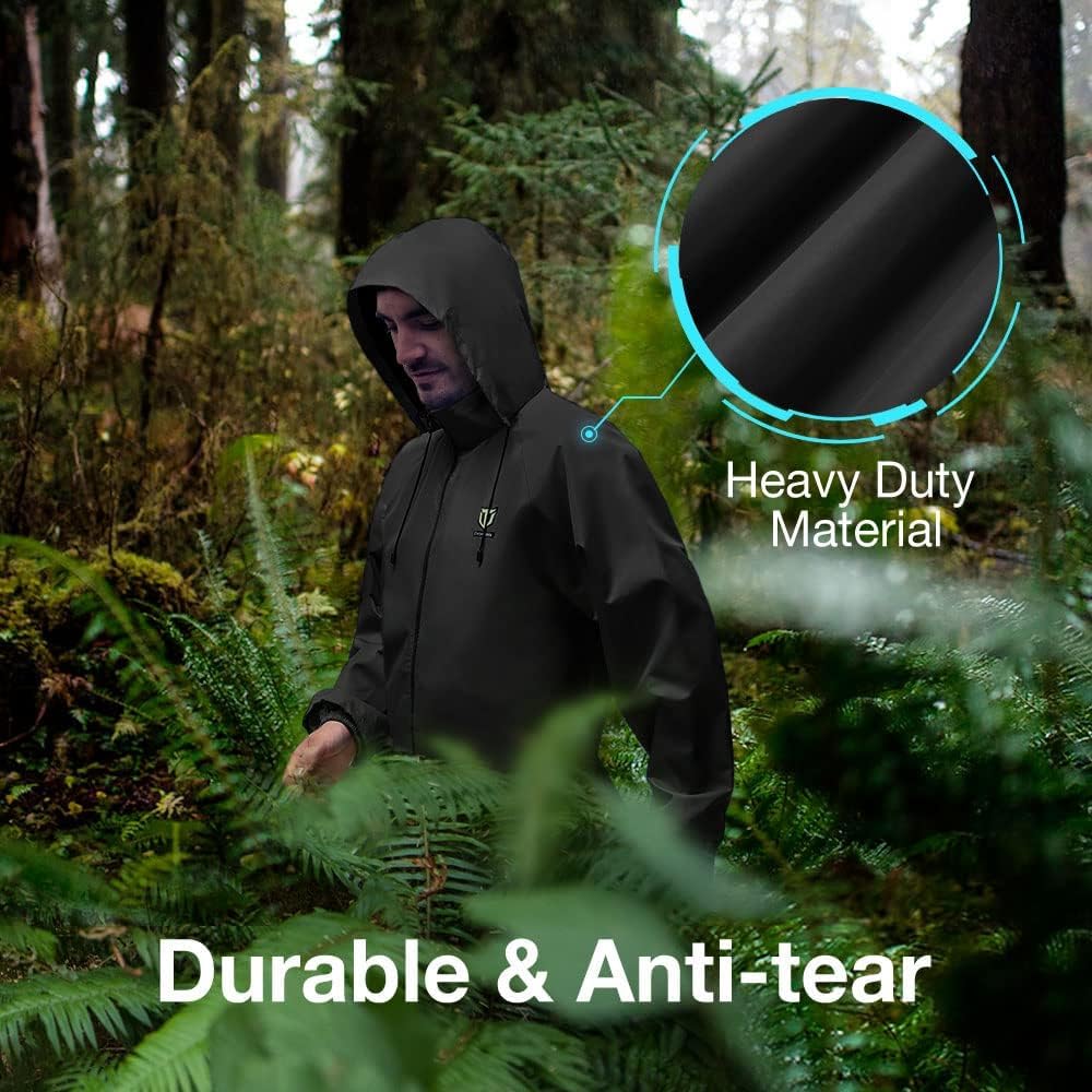 Thumbnail 5 de TIDEWE 2-Piece Waterproof, Breathable Rain Suit (Lightweight, Sealed Seams)