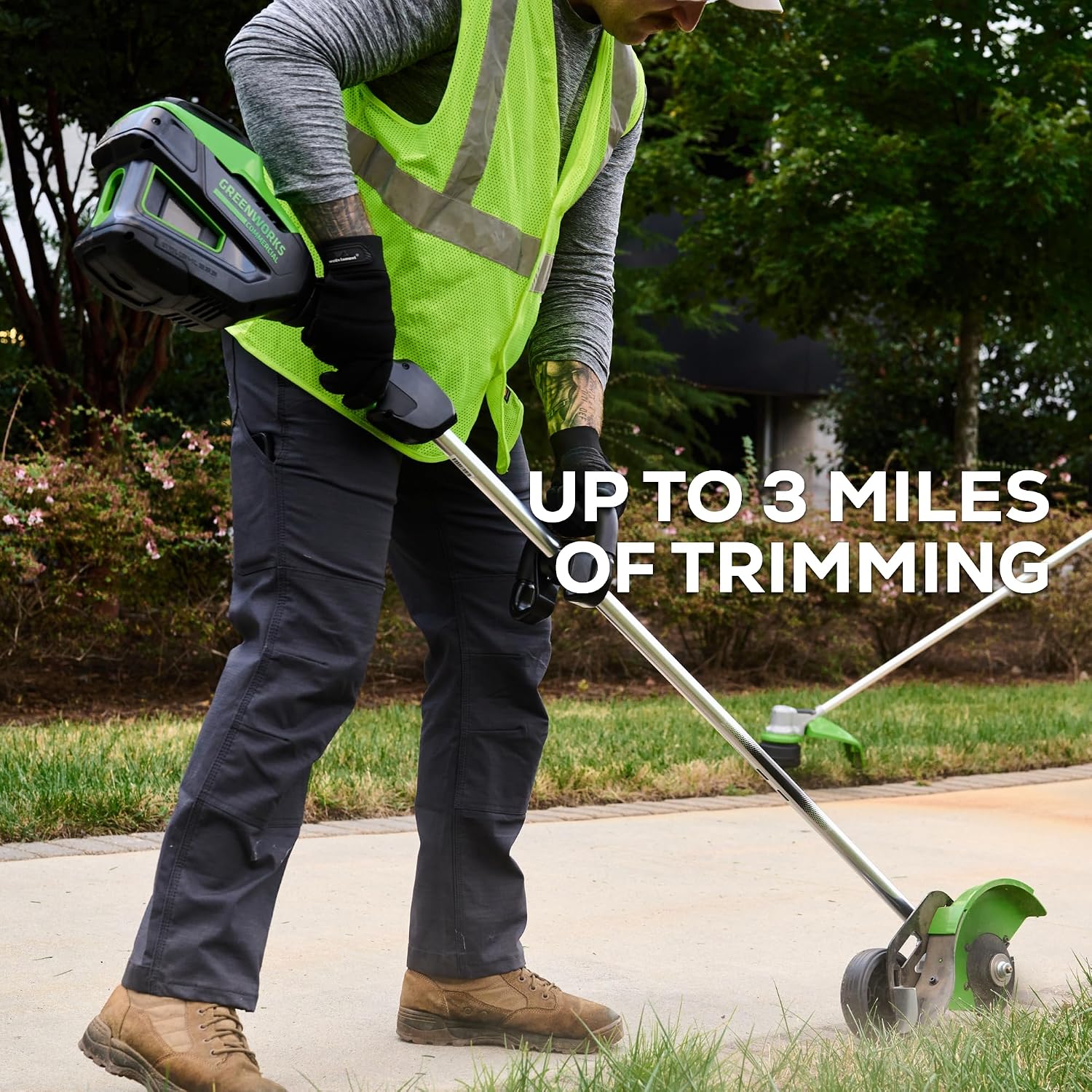 Thumbnail 3 de Greenworks Cordless Lawn Edger 8-Inch