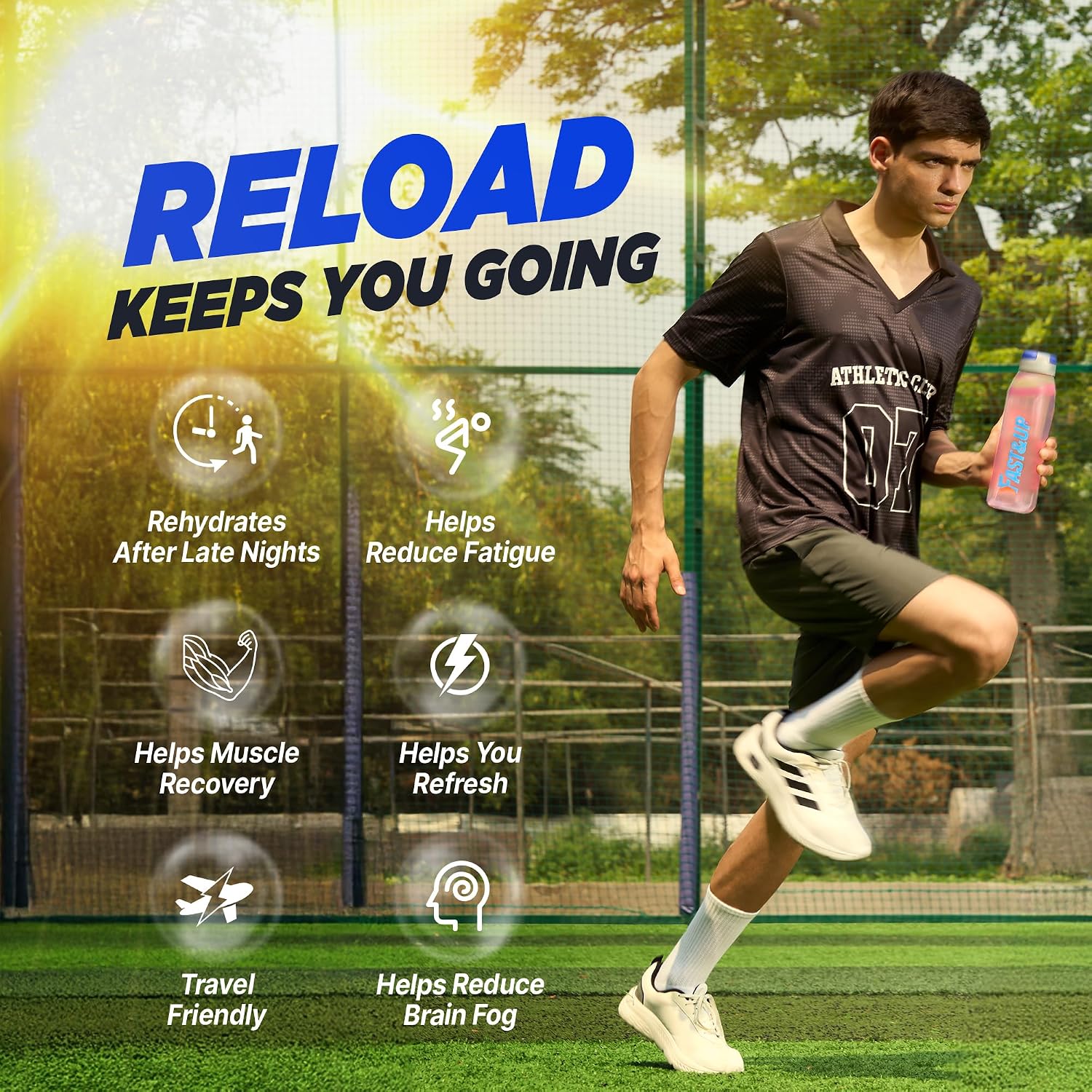 Thumbnail 4 de Fast&Up Reload Electrolyte Tablets 20 tablets 💊