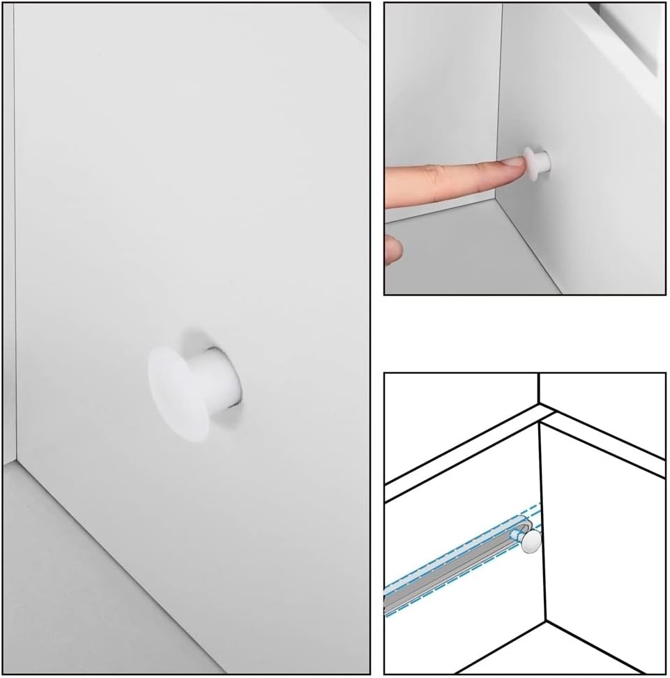 Thumbnail 4 de Yaheetech Mueble Baño 55,5x29,5x86,5 cm 🚪