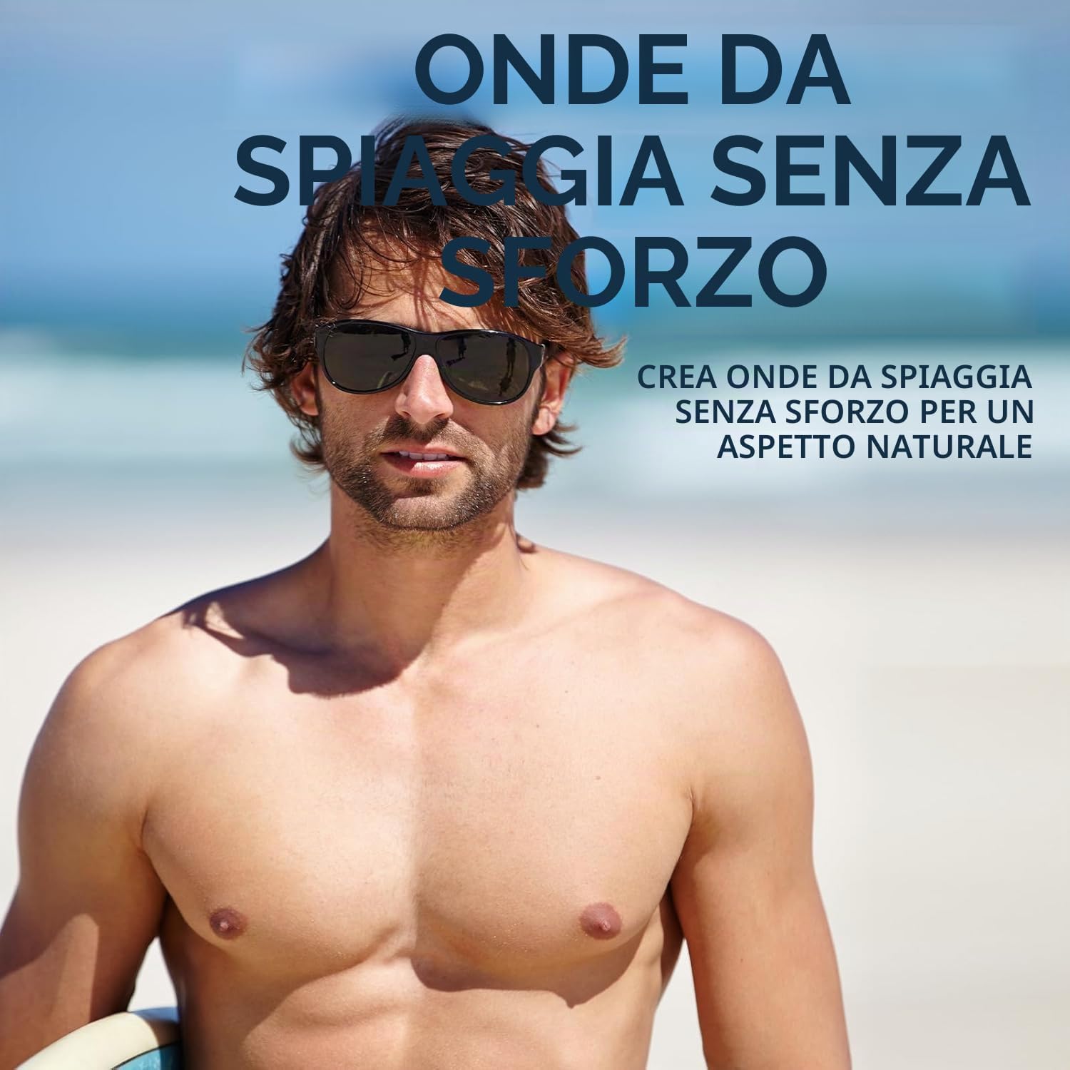 Detalle de THEMANCODE Sea Salt Spray per Capelli Uomo, 260 ml: volume istantaneo e texture da surf