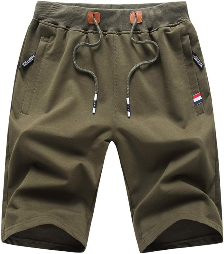 Detalle de ZOXOZ Pantaloncini uomo sportivi con zip e tasche: leggerezza, comfort e praticità