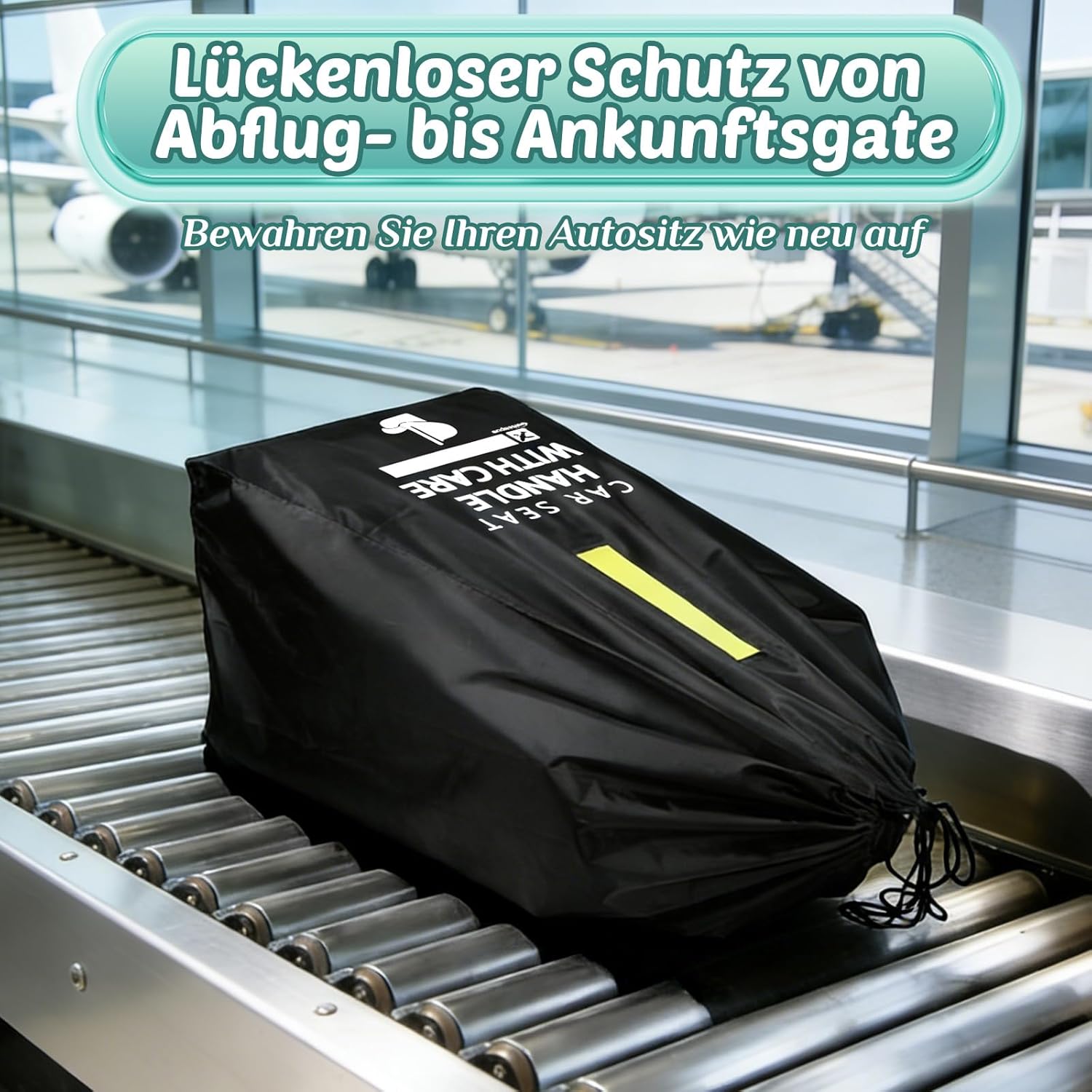 Thumbnail 3 de Transporttasche für Kindersitz Reisetasche für Babyschale