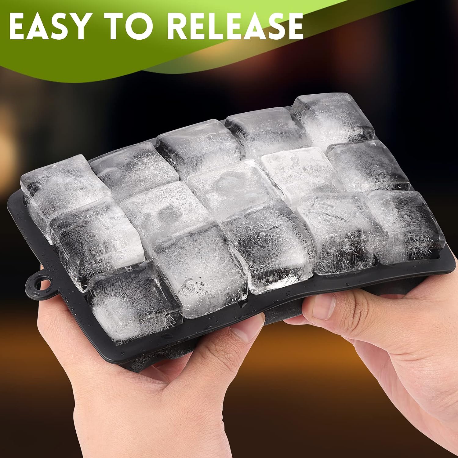 Thumbnail 1 de Sinnsally Eiswürfelform Silikon 3er-Pack
