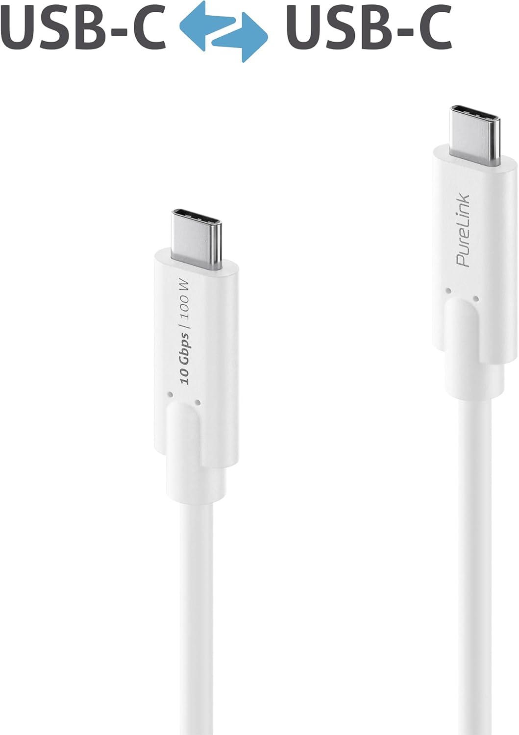 Thumbnail 1 de PureLink iSeries USB-C auf USB-C Kabel (USB 3.1 Gen 2, 10G, 5A, DP Alt Mode) 1,00 m – IS2510-010