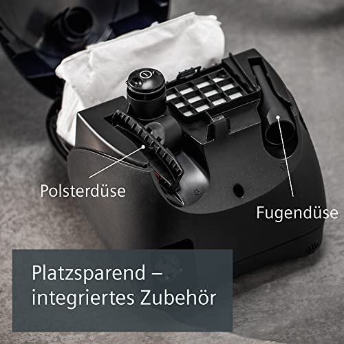 Detalle de Siemens Staubsauger mit Beutel synchropower VS06B1110 – leistungsstark, hygienisch und kompakt