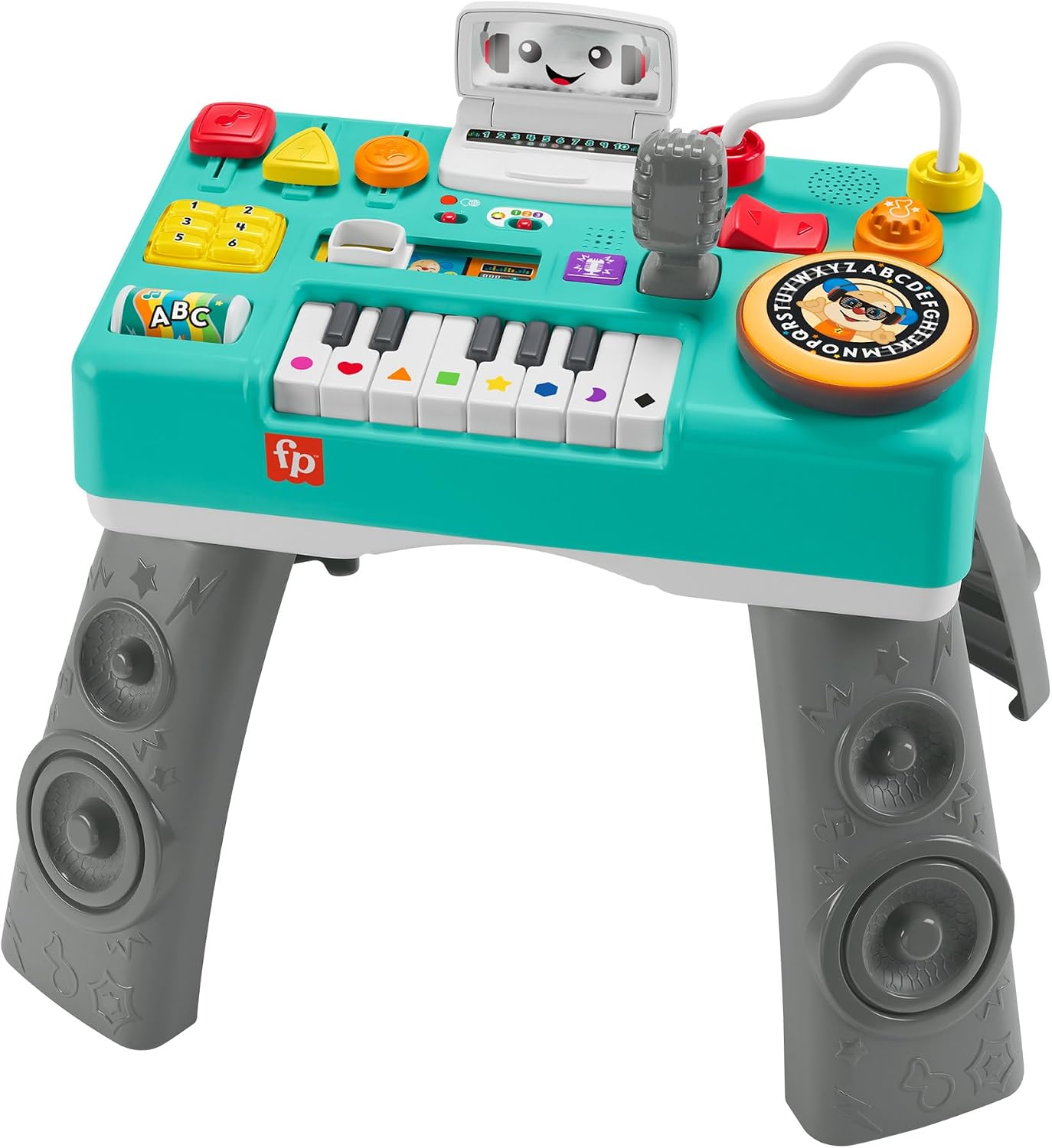 Thumbnail 6 de Fisher-Price Laugh & Learn Mix & Learn DJ Table: a practical, light-hearted activity centre for babies and toddlers
