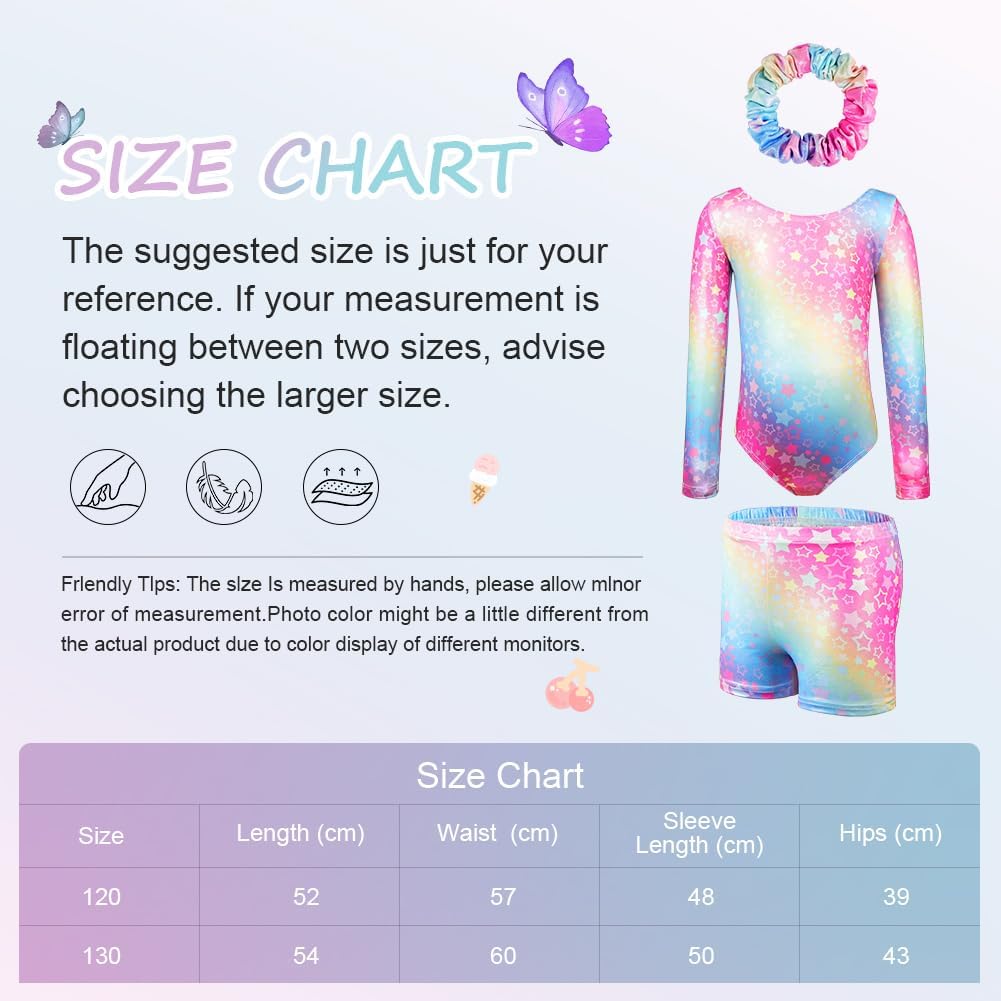 Thumbnail 1 de AOOWU Gymnastics Leotard for Girls 5-10