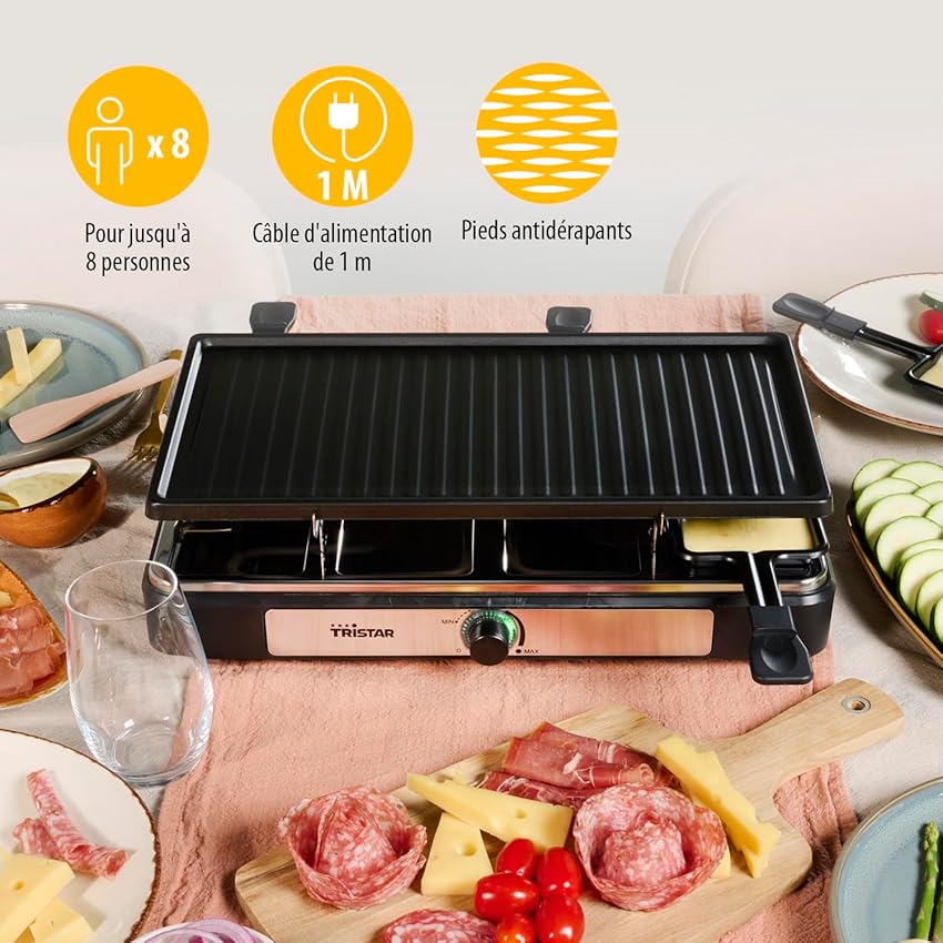 Thumbnail 2 de Tristar RA-2746 Raclette para 8 personas