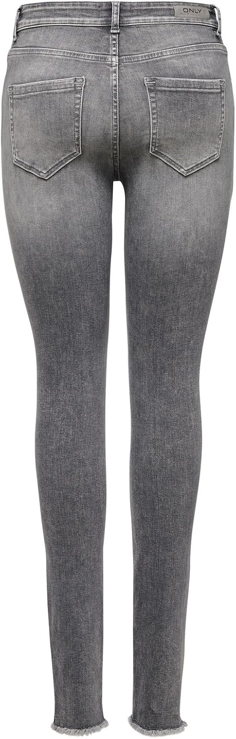 Detalle de ONLY Female Skinny Jeans ONLBLUSH – Mittlere Taille, Skinny Fit, knöchellang
