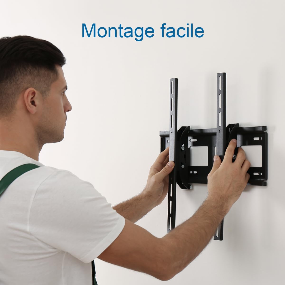 Detalle 2 de Support mural TV Philips universel – ultra-fin, 26–70 pouces, VESA 400×400, charge 55 kg