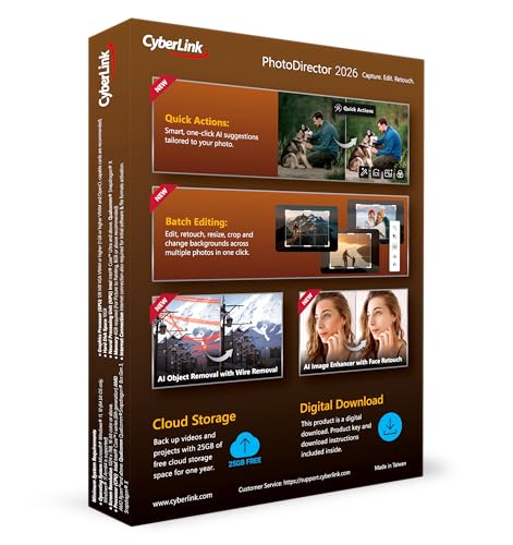Detalle de CyberLink PhotoDirector 2026: AI-Powered Photo Editing for Windows