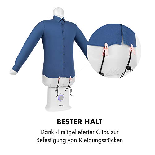 Thumbnail 6 de Klarstein ShirtButler Deluxe: 2-in-1 Trocken- und Bügelgerät für T-Shirts, Hemden und Hosen