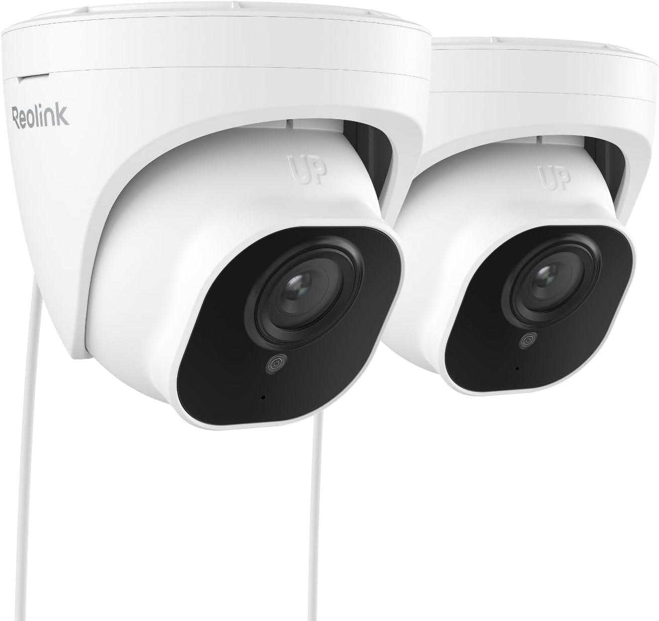 Detalle de Reolink Caméra Surveillance Extérieure PoE 5MP Super HD – Pack 2, IP66/IP67, Détection Personne/Véhicule