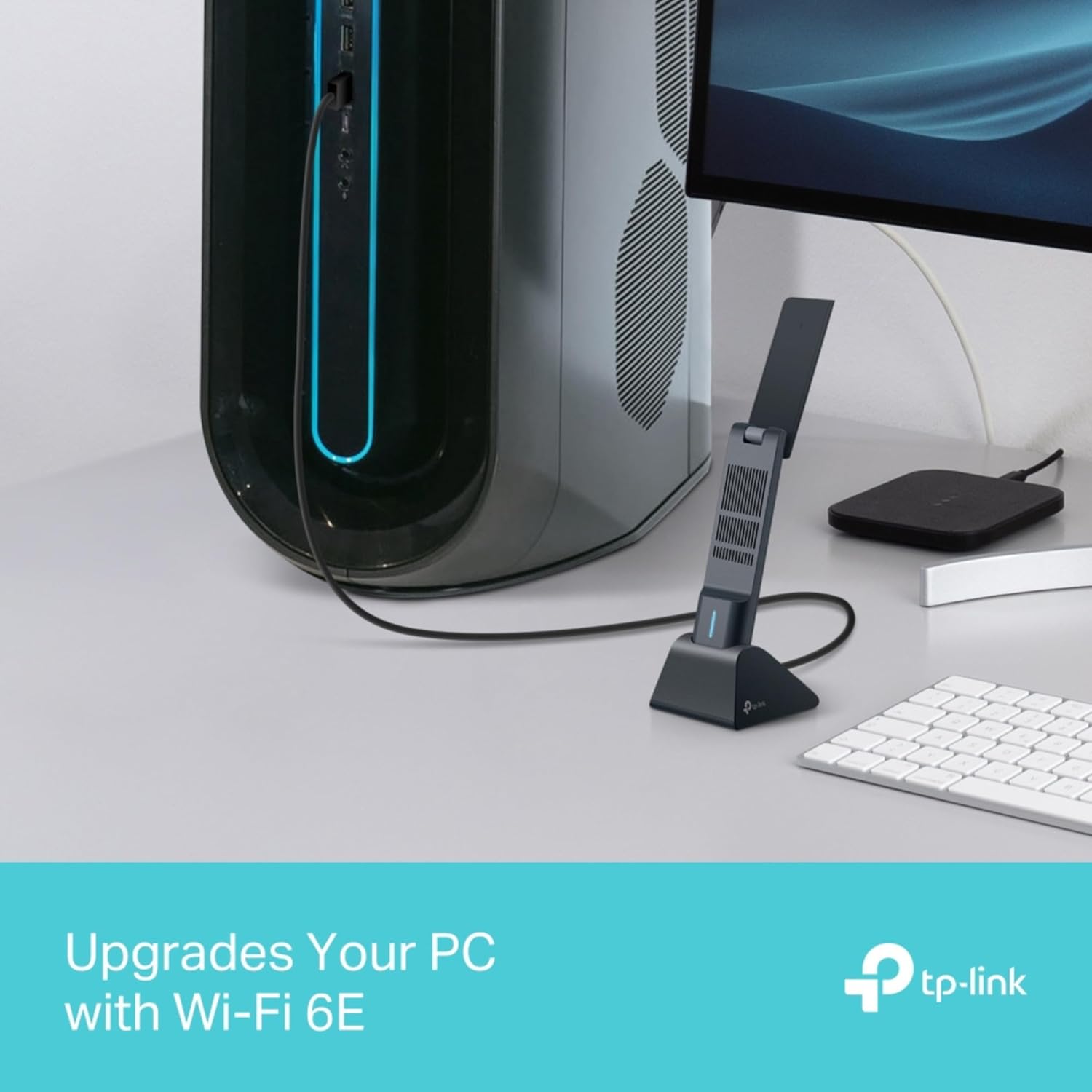 Thumbnail 6 de TP-Link Archer TXE70UH AXE5400 WiFi 6E Tri-Band USB Dongle for PC