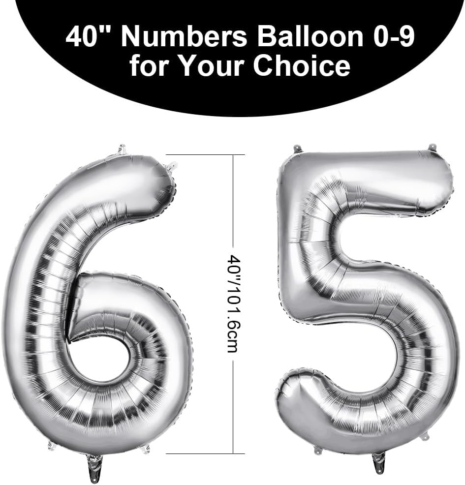 Thumbnail 1 de OFFCUP 40 Inch Balloon 65 Large Foil Balloon Decorations 🎈