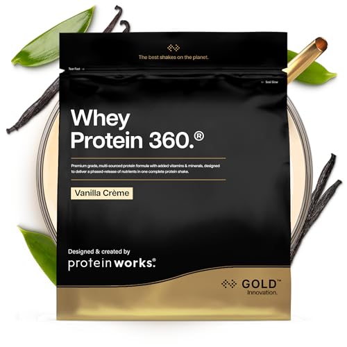 Detalle de Protein Works Whey Protein 360 - Gold, French Vanilla, 1.2kg
