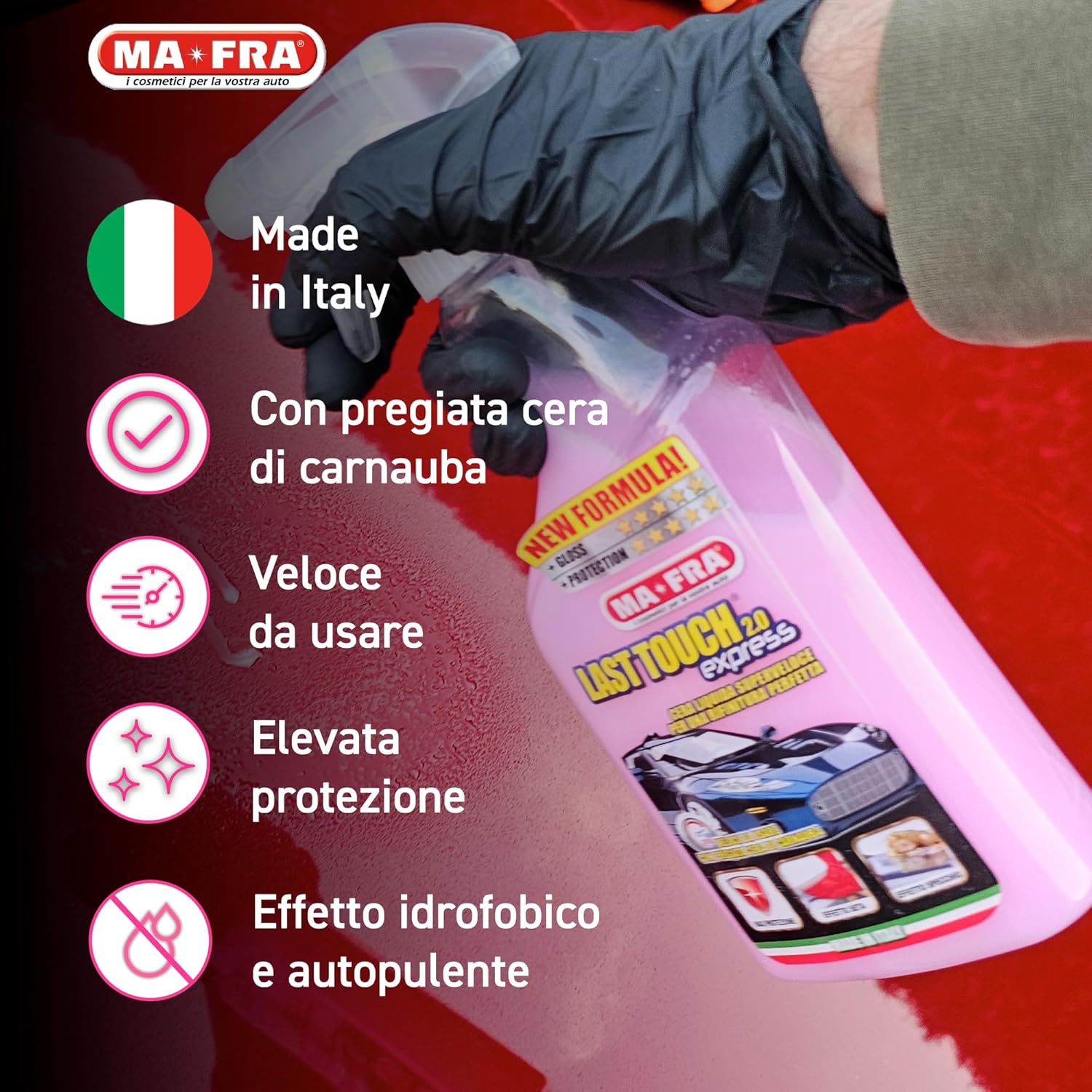 Thumbnail 2 de MAFRA Last Touch Express 2.0: Cera Liquida Superveloce per una Rifinitura Perfetta della Carrozzeria