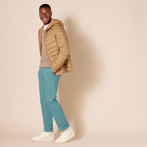 Thumbnail 3 de Amazon Essentials Pantalones Informales de Estilo Chino para Hombre - Corte Ajustado, Verdes Salvia (42W/34L)
