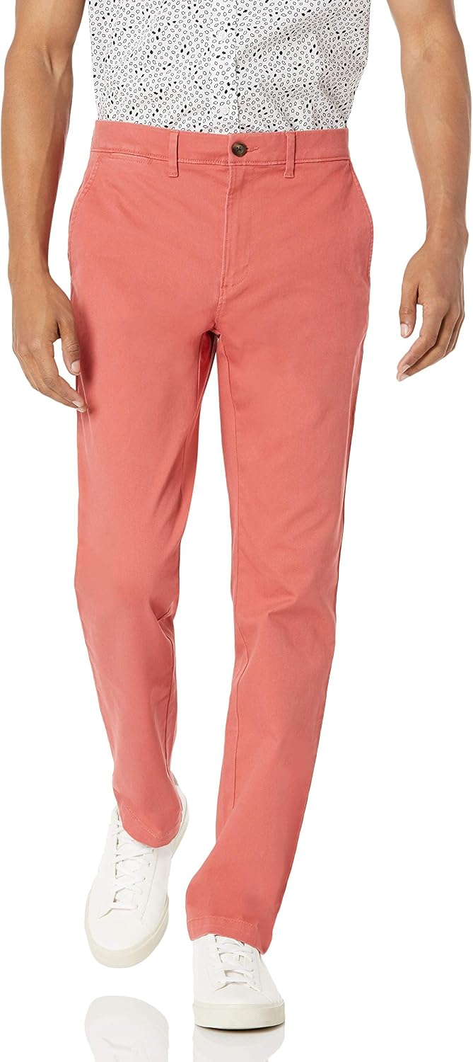 Detalle de Amazon Essentials Pantalones chinos pitillo 42