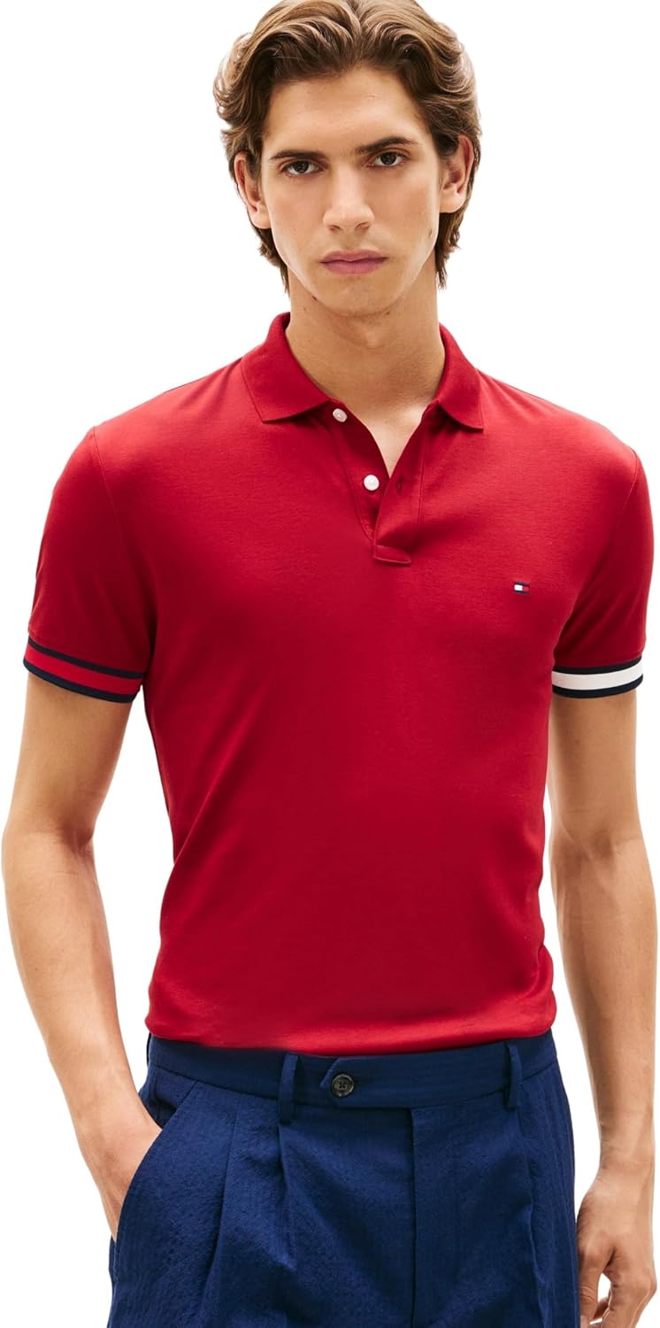 Thumbnail 6 de Tommy Hilfiger polo slim in cotone 1