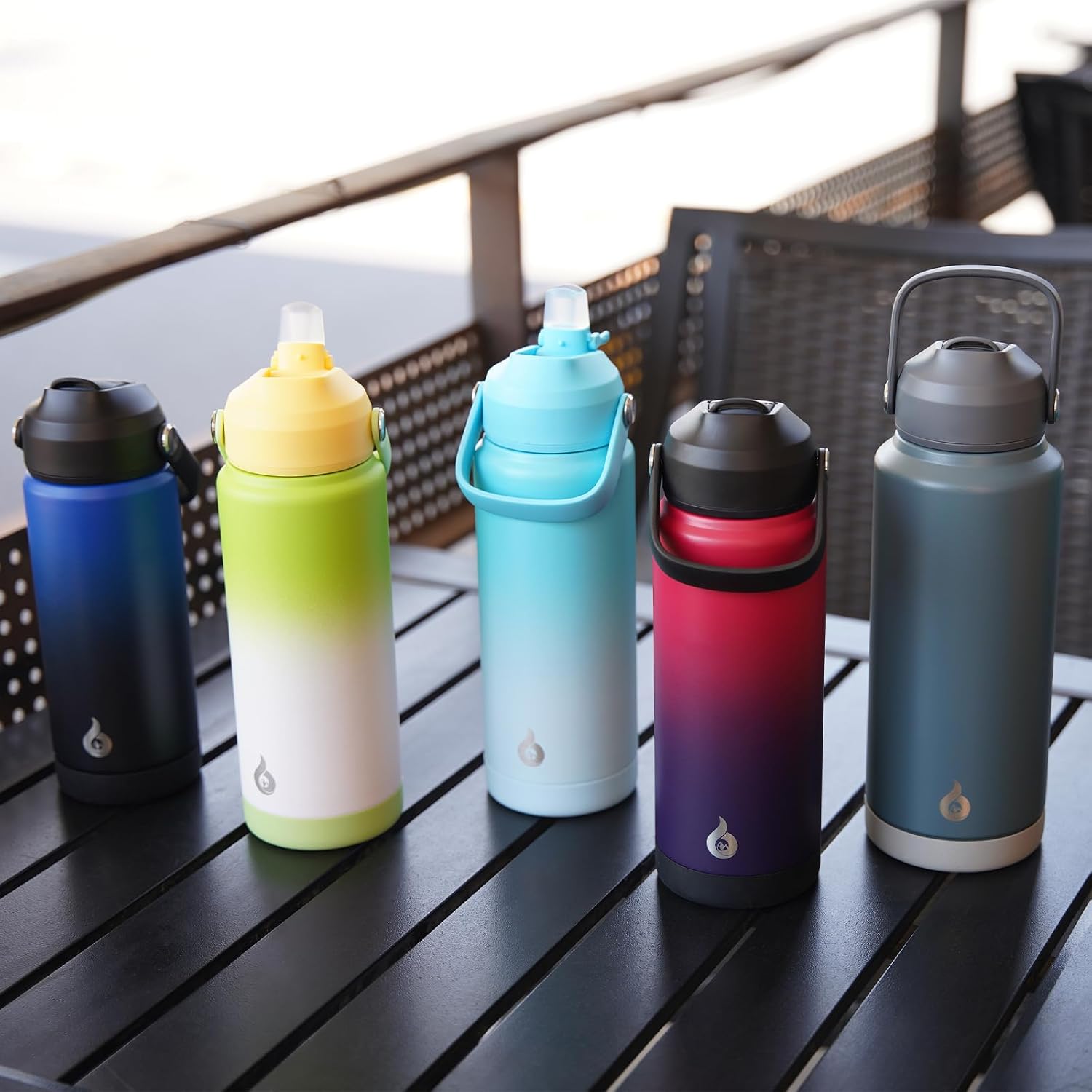 Detalle de BJPKPK Insulated Water Bottle, 40 oz