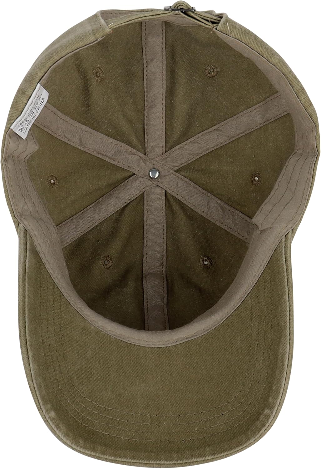Detalle 2 de Jeasona baseball cap for men in 100% cotton, one size with funny printed letters