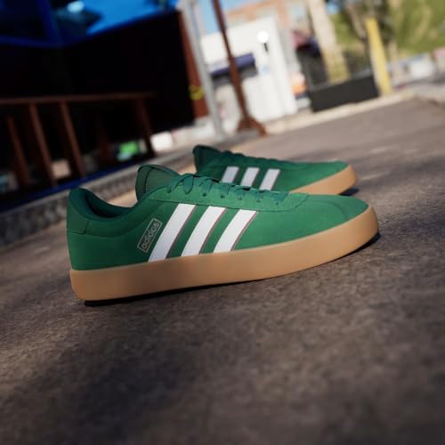 Thumbnail 2 de adidas Hombre VL Court 3.0 en verde oscuro con amortiguación para el día a día (talla 42 EU)