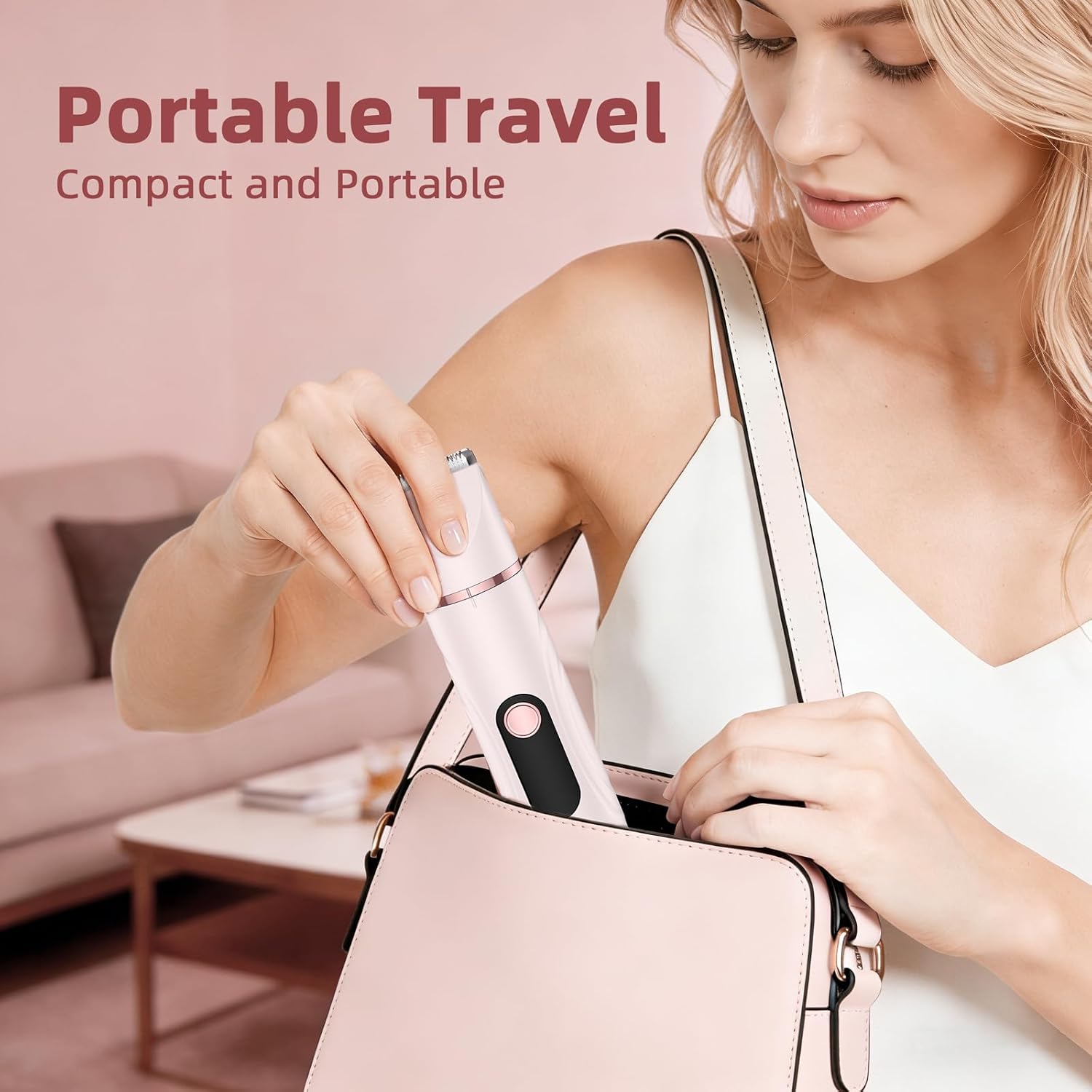 Thumbnail 6 de Lady Shavers for Women: 3-in-1 Bikini Trimmer and More – Pink