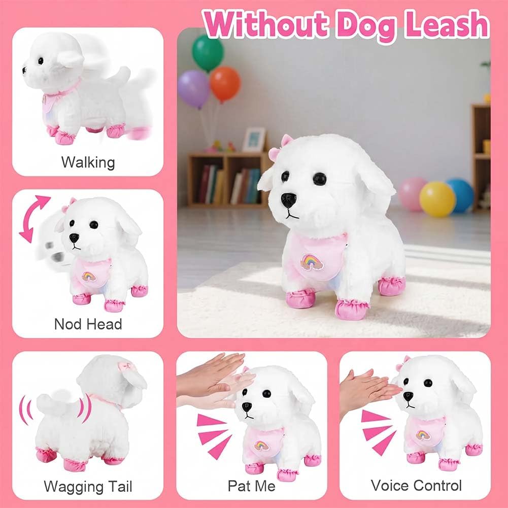 Thumbnail 2 de Vicloon cane elettronico giocattolo interattivo con guinzaglio e accessori per bambini 3-7 anni