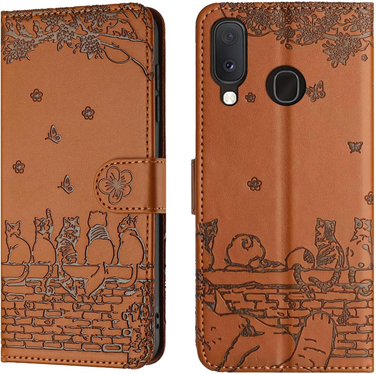 Detalle 2 de Galaxy A20e wallet case 3 card slots