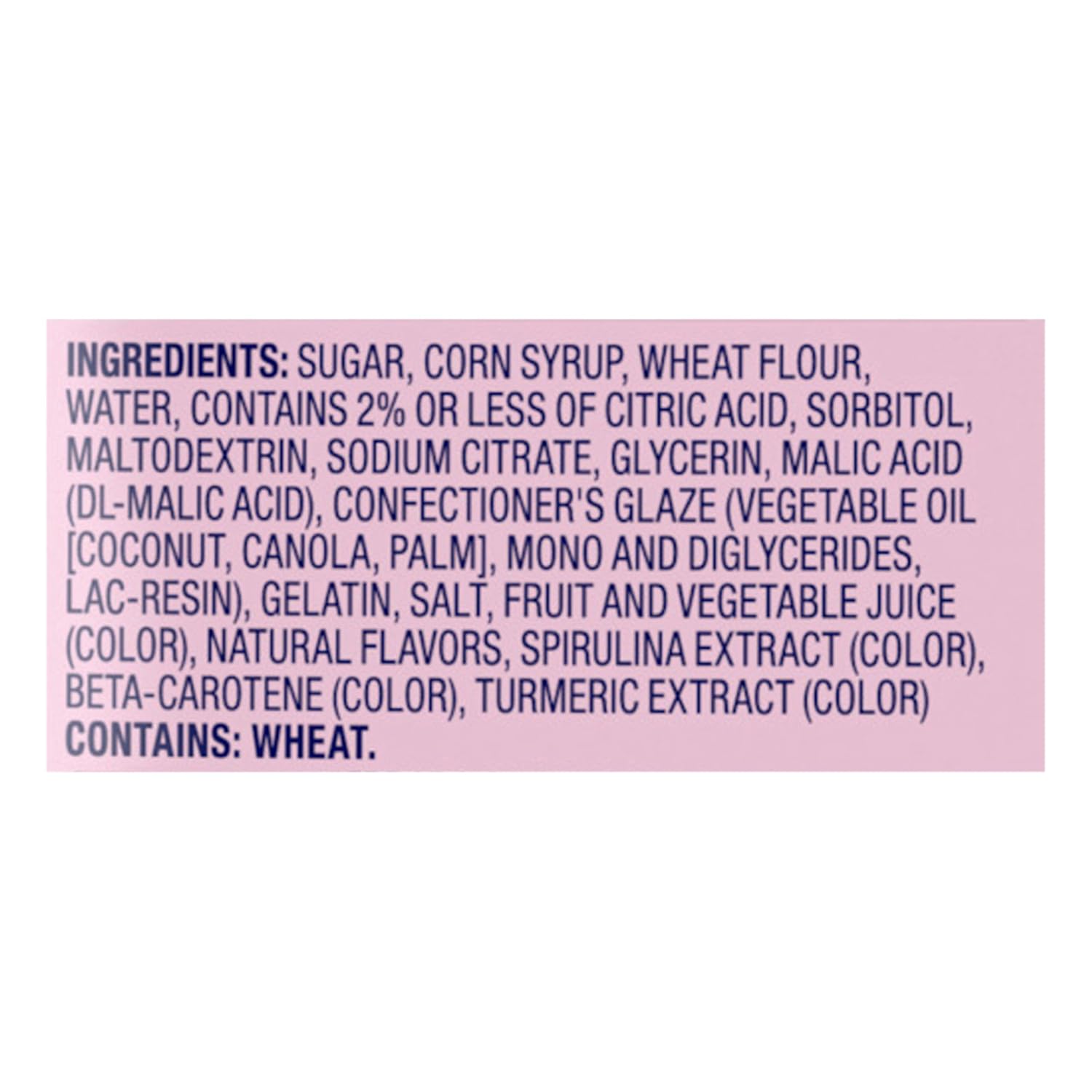 Detalle de SweeTARTS Rope Bites Mixed Fruit Chewy Candy, Resealable 8 oz Bag