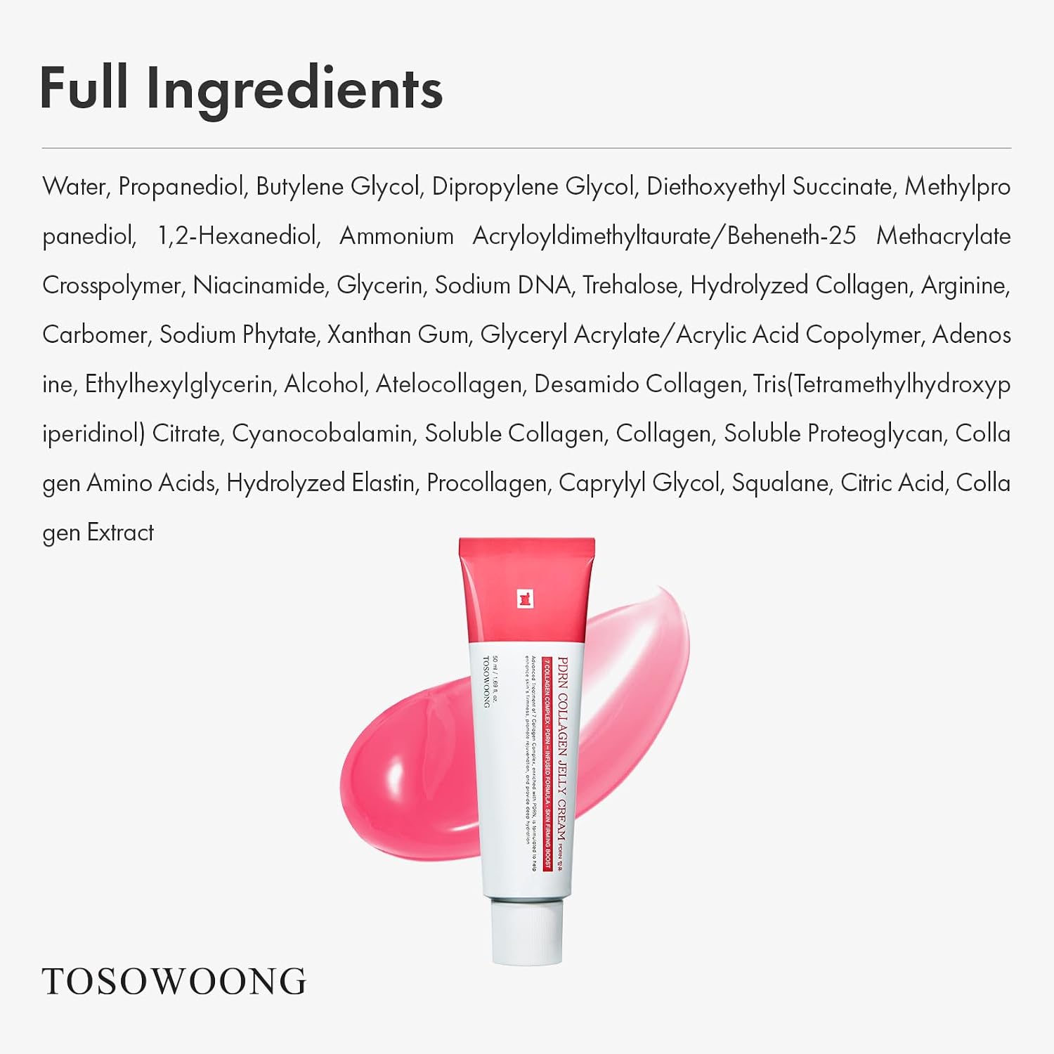 Thumbnail 5 de TOSOWOONG PDRN Collagen Jelly Cream 50ml