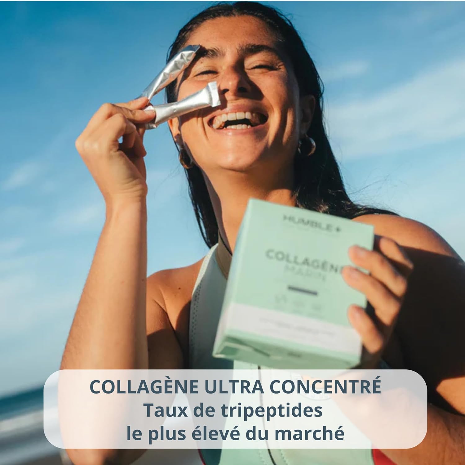 Thumbnail 1 de Humble+ Collagène Orodispersible – Tripeptides Marin Hydrolysé, 30 sticks