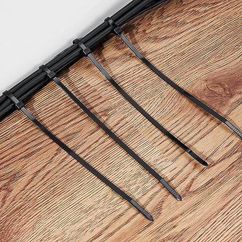 Thumbnail 8 de Amazon Basics Fascette stringicavo regolabili – 500 pezzi in nero, 100–300 mm