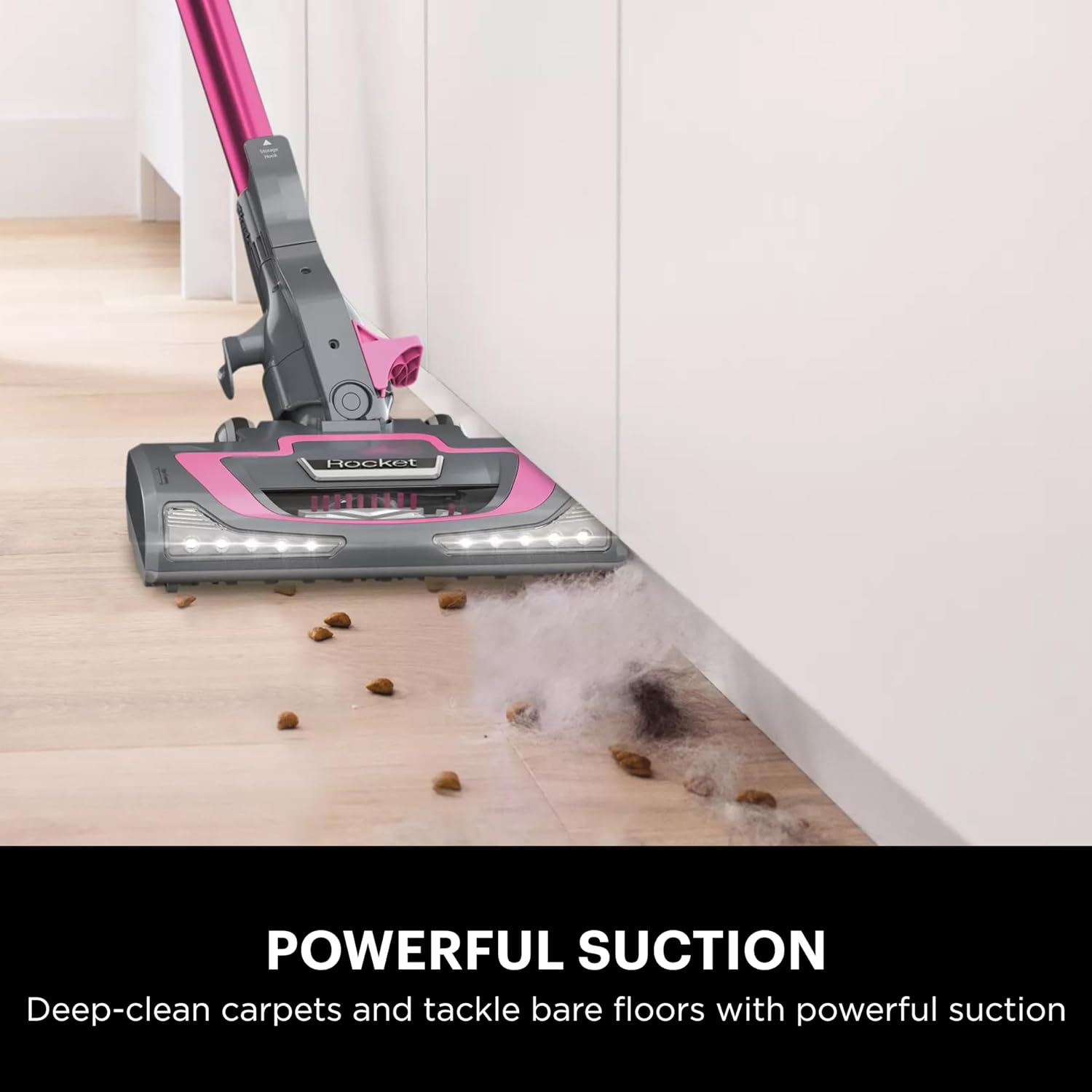 Thumbnail 2 de Shark HV371 Rocket Pro DLX Corded Stick Vacuum with Removable Hand Vacuum (XL Cup) in Fuchsia