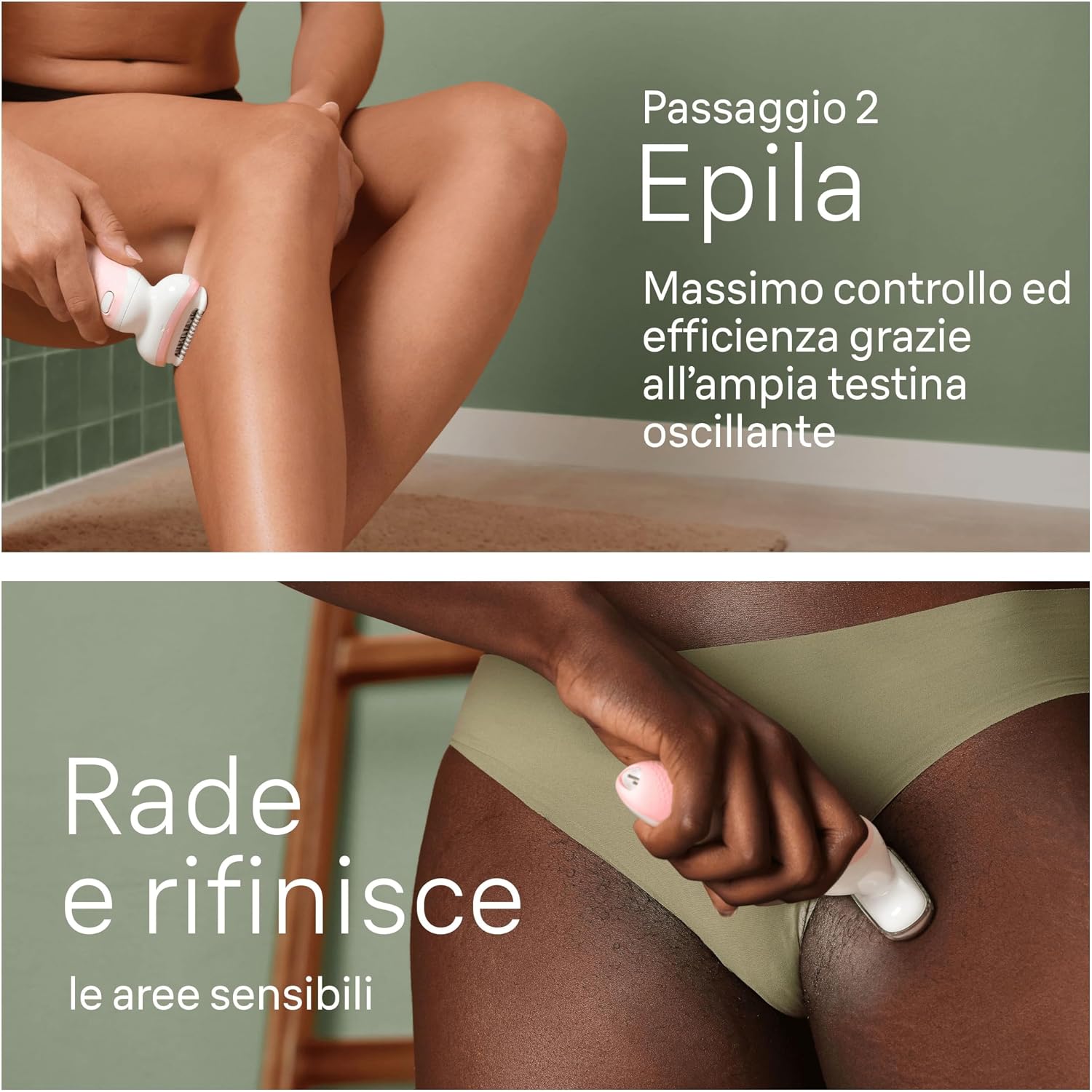 Detalle 2 de Braun Silk-épil 9 SkinSpa 9-080 Depilatore donna