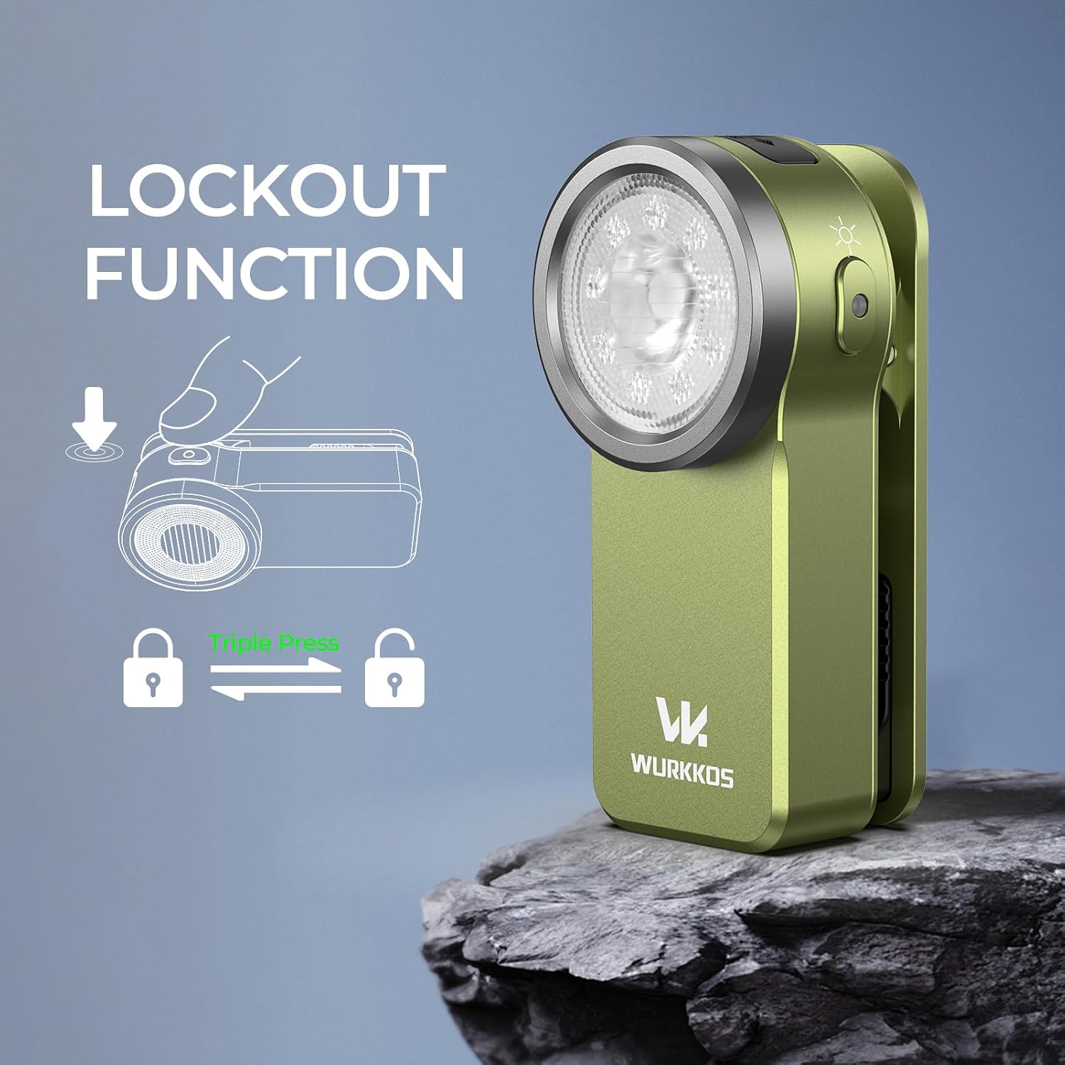 Thumbnail 6 de Wurkkos EDC Flashlight HD03