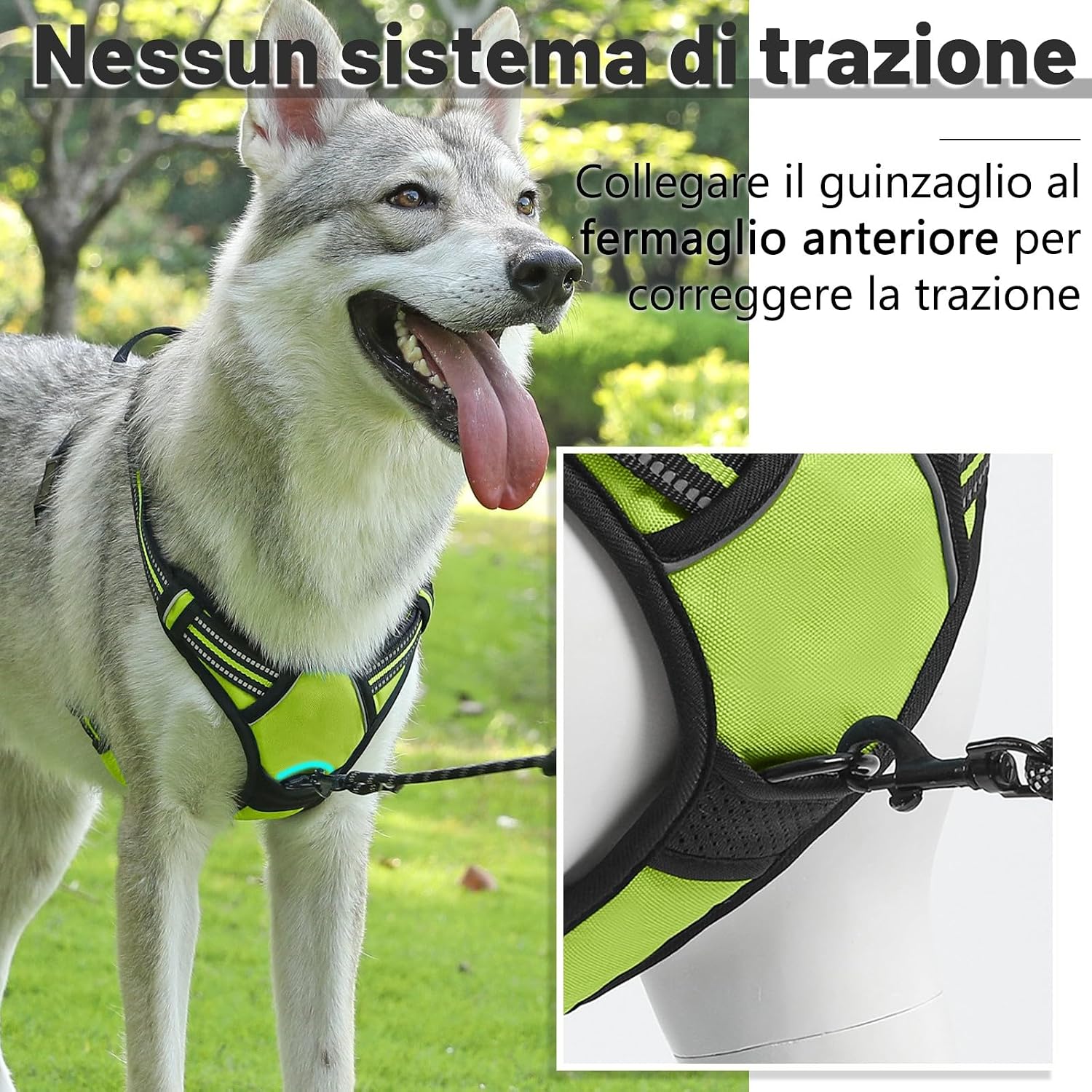 Thumbnail 4 de COMSLE Pettorina Cane XL anti-tiro 70-95 cm 🐾