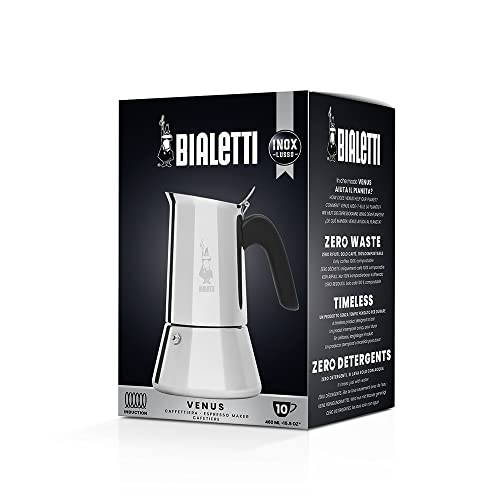 Detalle 2 de Bialetti Cafetera Venus 10 tazas, inducción 460 ml