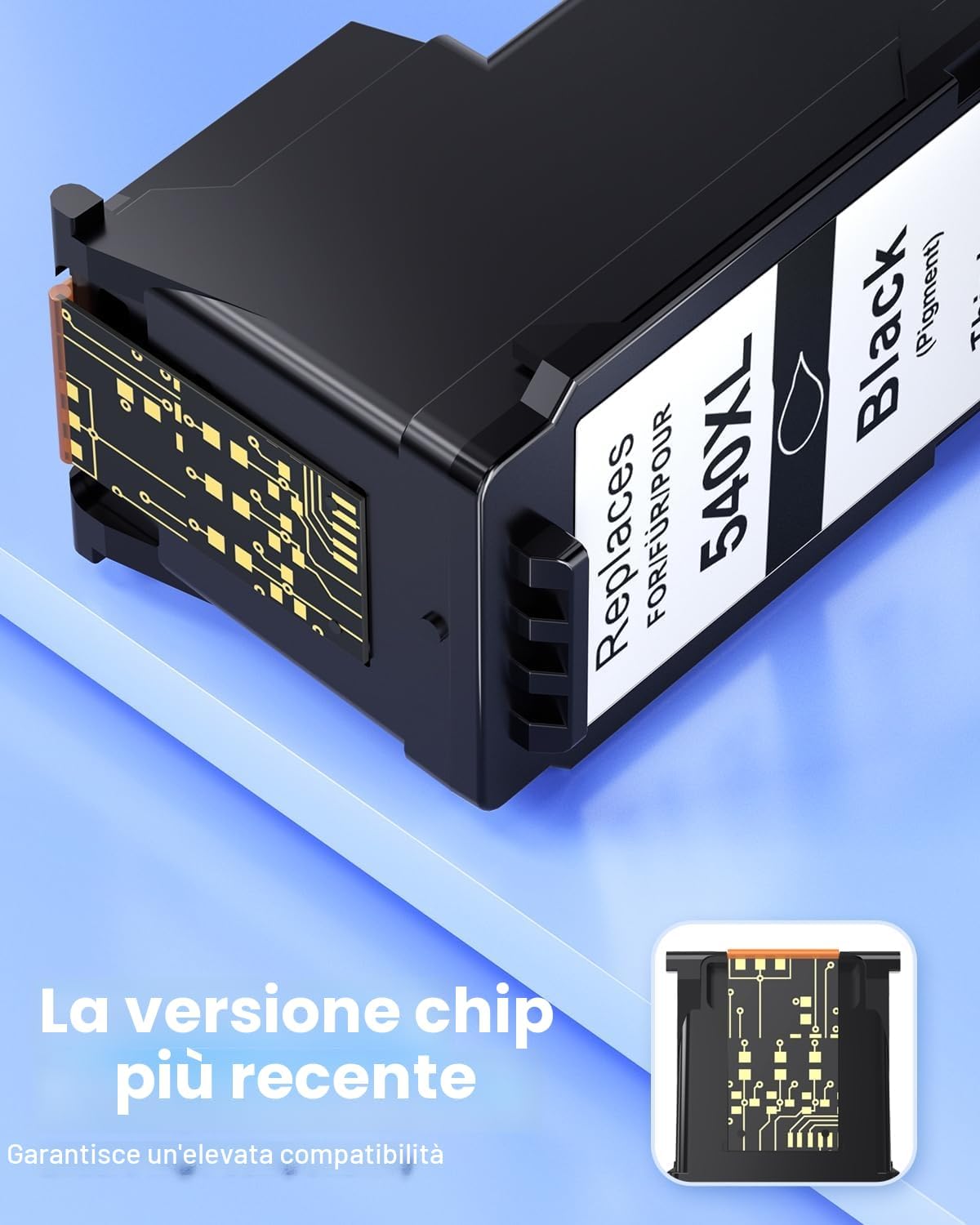 Thumbnail 1 de INK4U 540XL/541XL multipack compatibile per Canon (1 nero + 1 colori)