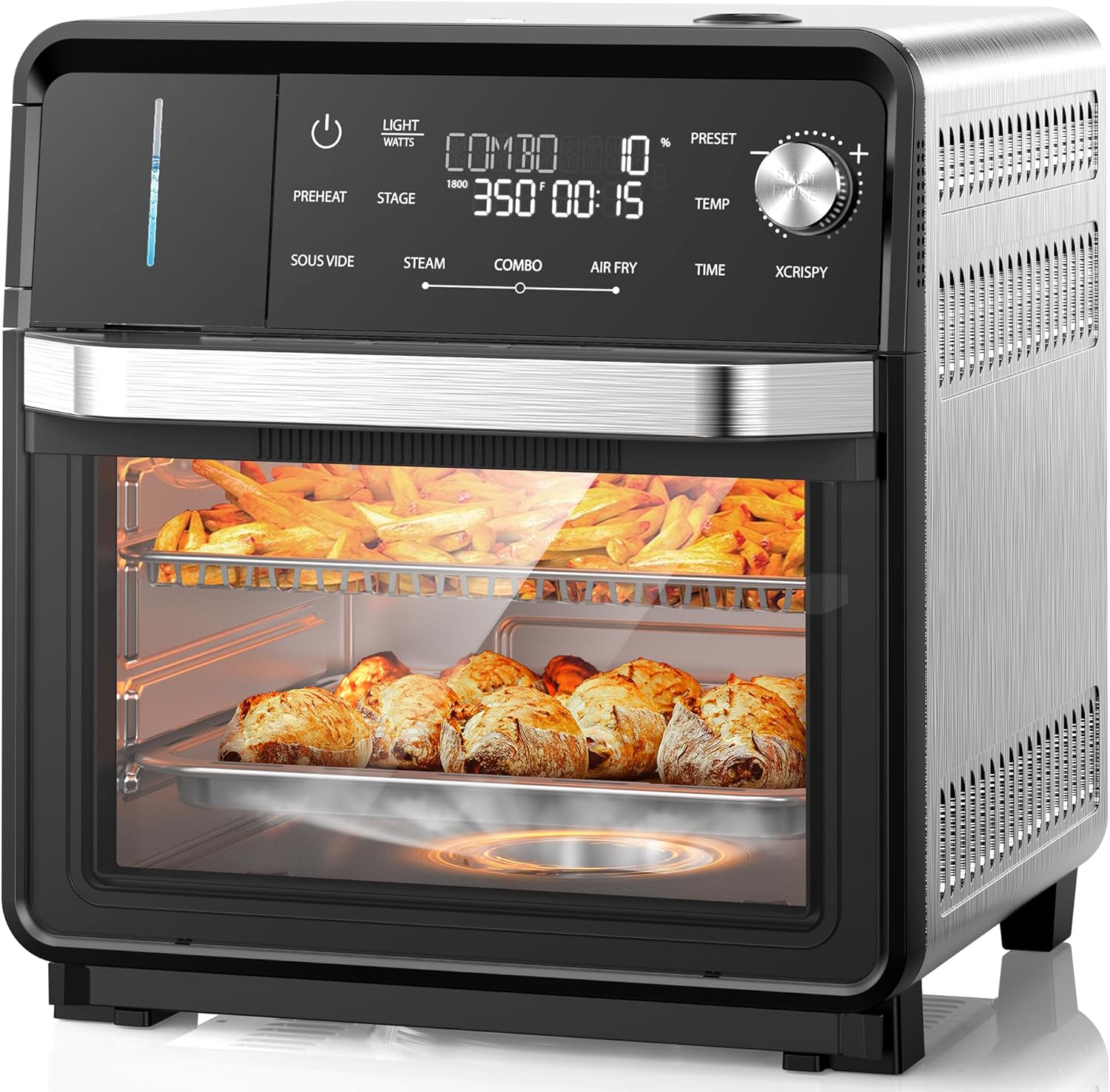 Nuwave Combi Steam Oven 120 presets