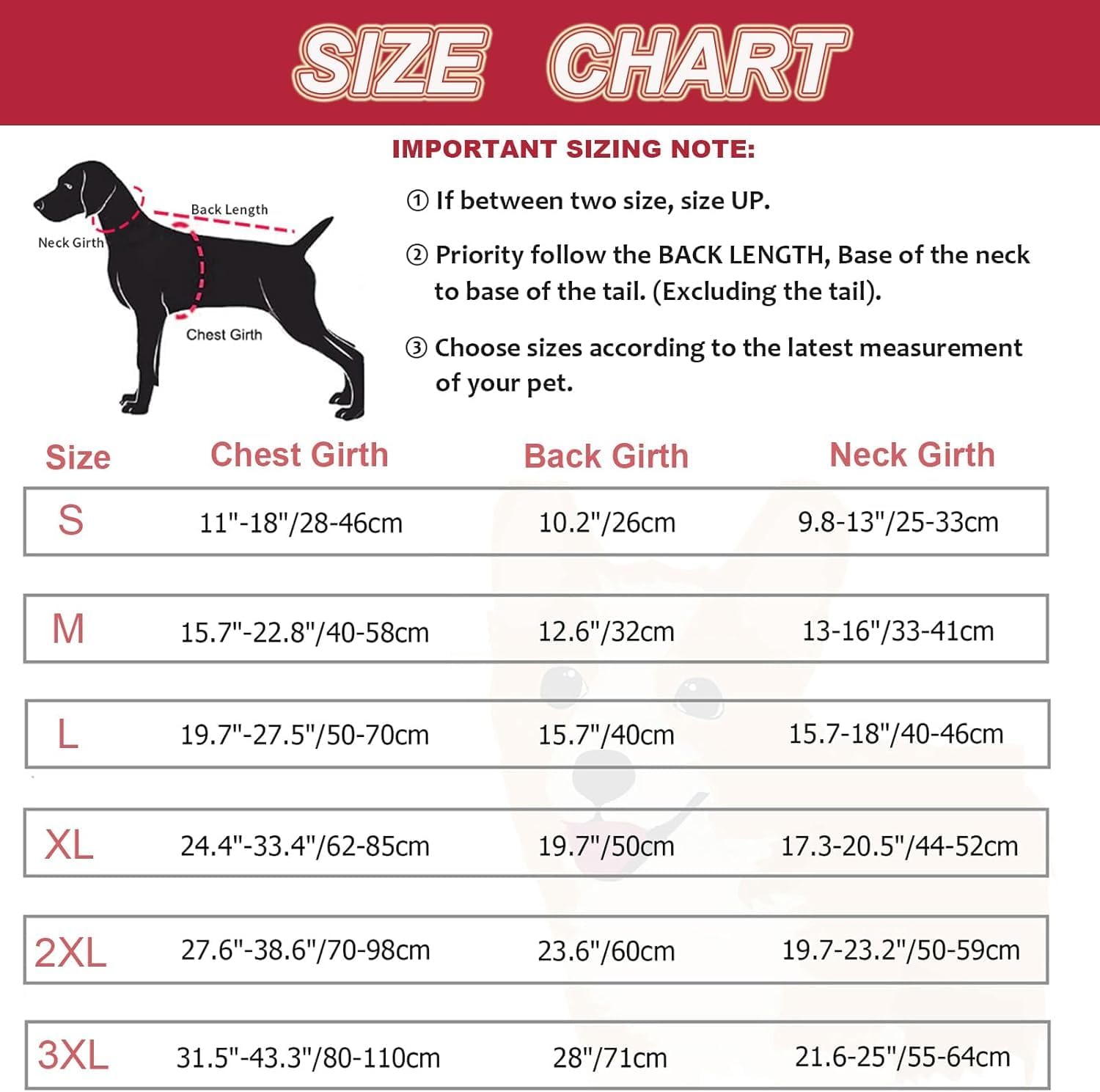 Detalle de Dogcheer Dog Coat, Size S