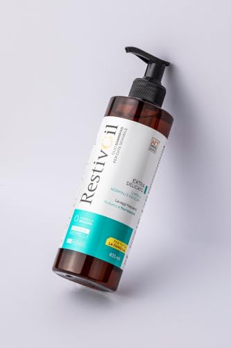 Detalle de RestivOil Extra Delicato Shampoo Olio Idratante per Capelli da Normali a Delicati, 400 ml