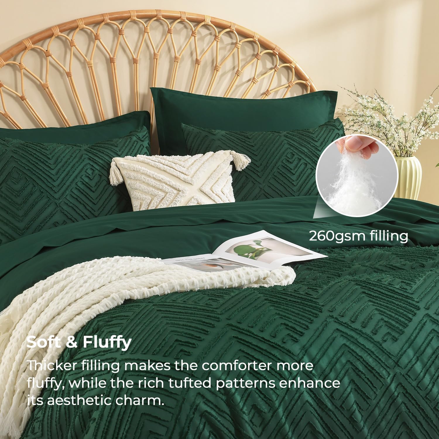 Detalle 2 de Andency King Size Comforter 7-piece
