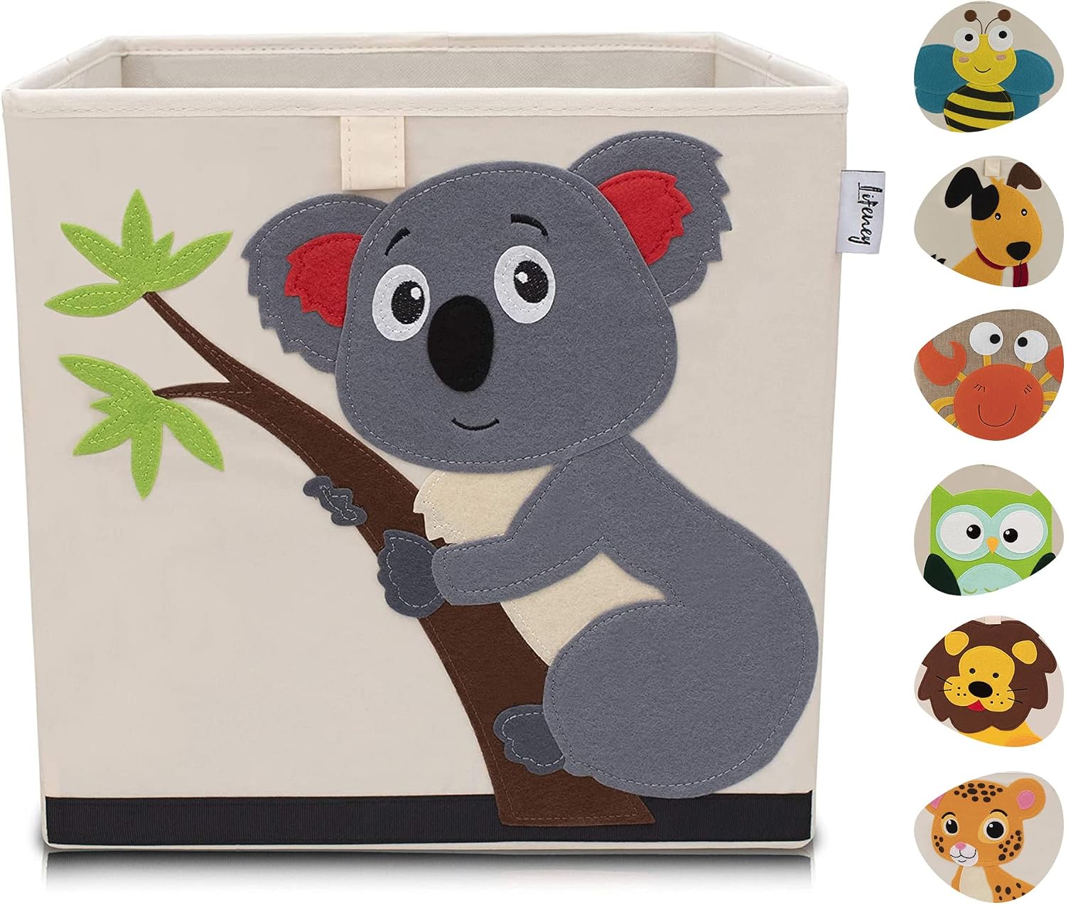 Detalle de LIFENEY Aufbewahrungsbox Kinder 33x33x33 cm