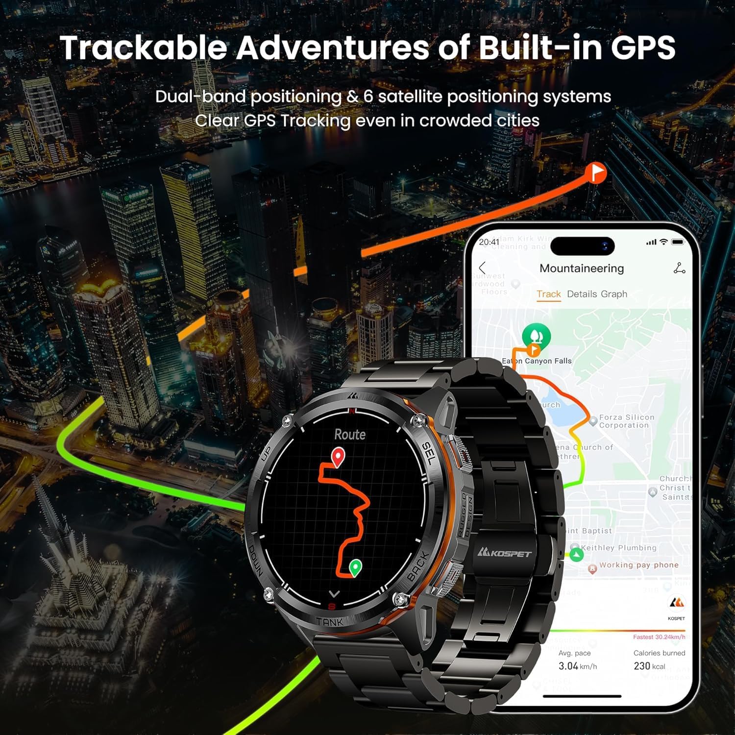 Thumbnail 2 de KOSPET TANK T3 Ultra 2 1.43" rugged smartwatch