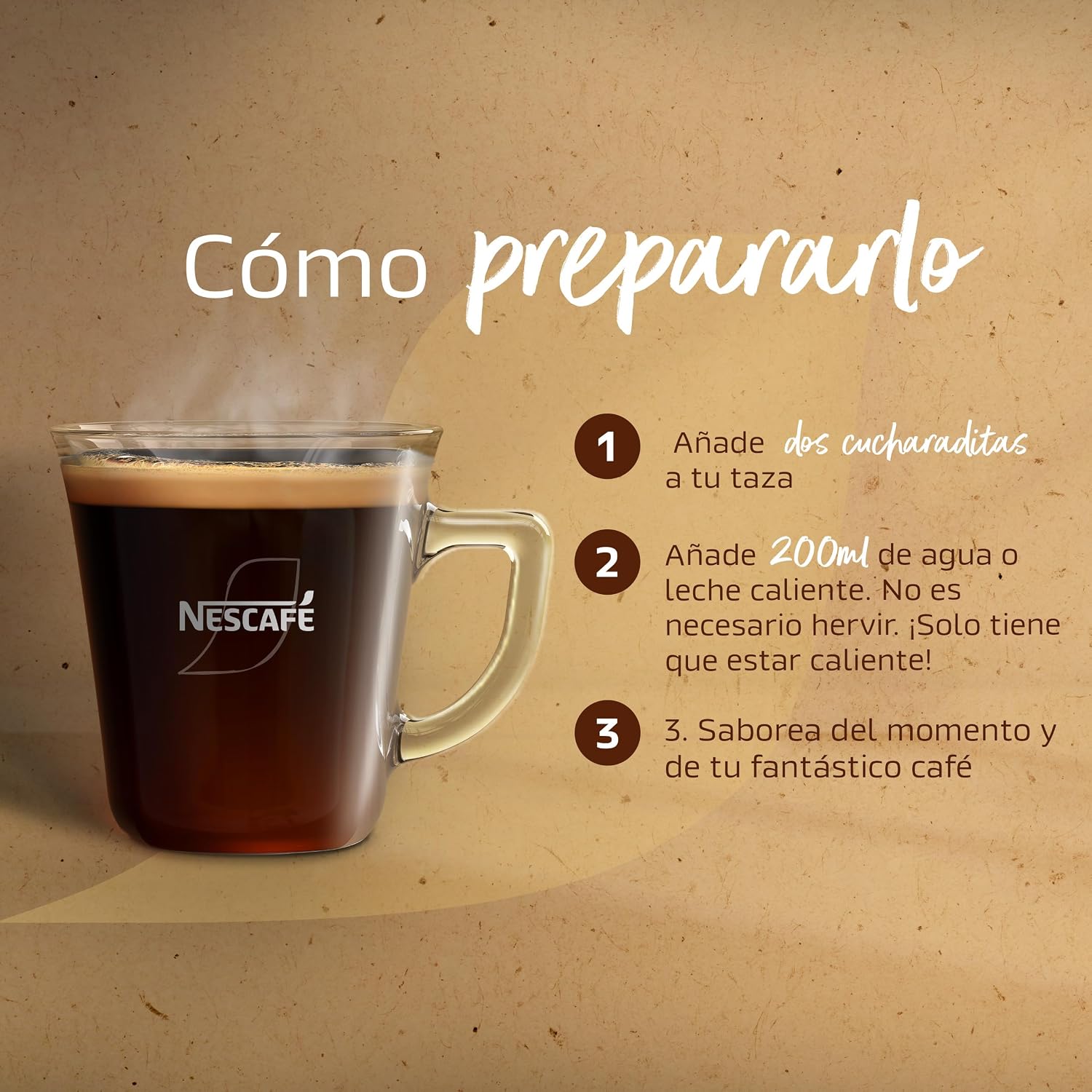 Detalle 2 de NESCAFÉ Gold Descafeinado Café 100% Arábica – 6x100g